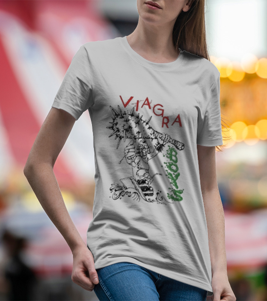 Viagra Boys Sgape Surf 2024 Riot Clubbers Edition T-Shirt
