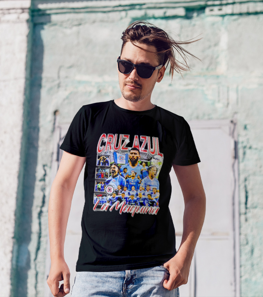 Cruz Azul La Máquina Retro T-Shirt