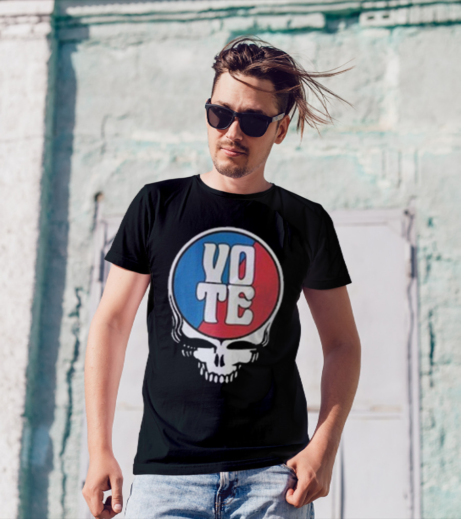 Grateful Dead SYF Steal Your Face Vote Campaign T-Shirt