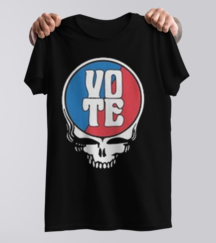 Grateful Dead SYF Steal Your Face Vote Campaign T-Shirt