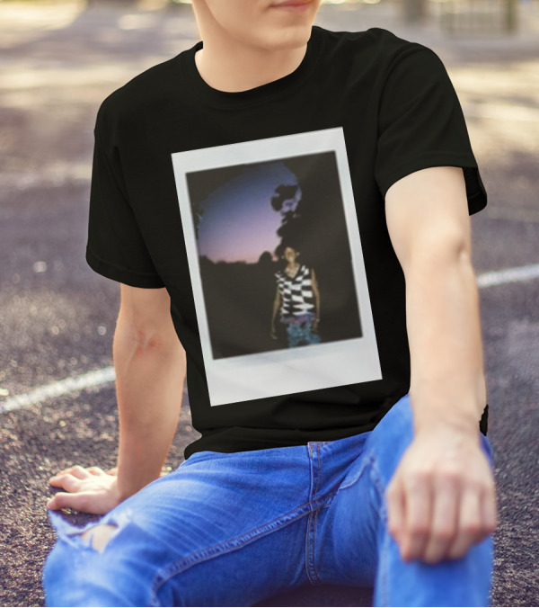 Jaden Smith 2024 Case Study Of The Long Term Effects Of Young Love Twilight Scene Striped T-Shirt