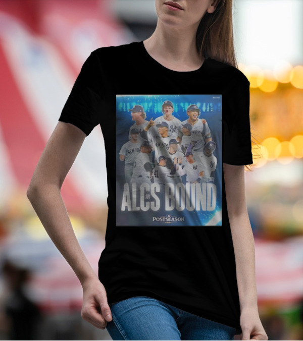 New York Yankees 2024 ALCS Bound Postseason Champions T-Shirt