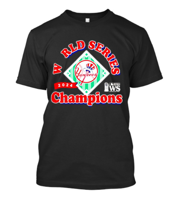 New York Yankees 2024 World Series Champions Logotype T-Shirt