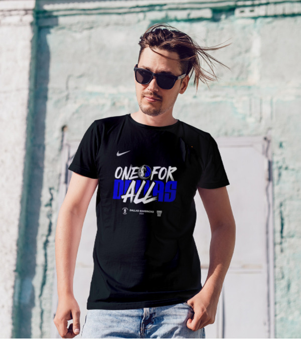 One For Dallas Mavericks 2024 NBA Playoffs T-Shirt
