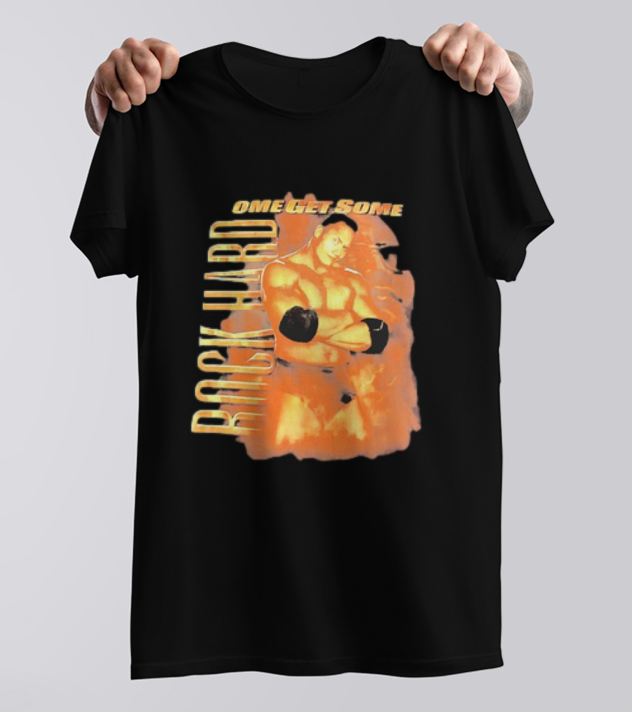 Rock Hard Come Get Some Vintage Wrestling T-Shirt