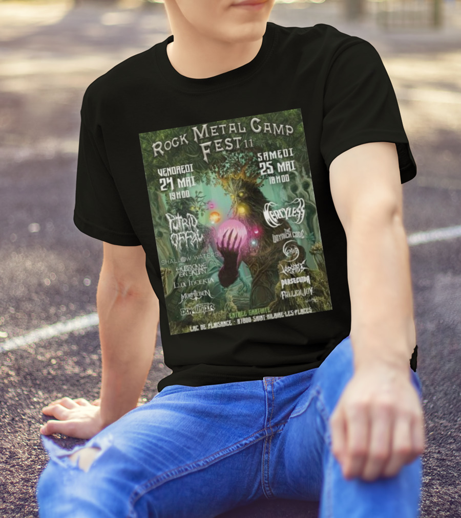 Rock Metal Camp Fest 11 Shallow Waters Mercyless T-Shirt
