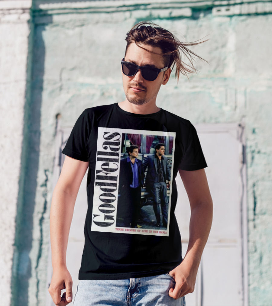 Goodfellas Three Decades Of Life In The Mafia Shoe Palace X Back Lookout T-Shirt