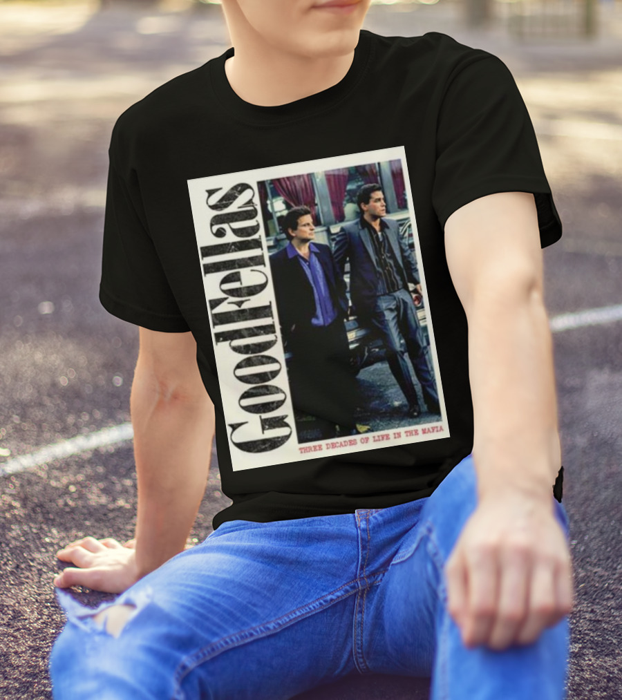 Goodfellas Three Decades Of Life In The Mafia Shoe Palace X Back Lookout T-Shirt