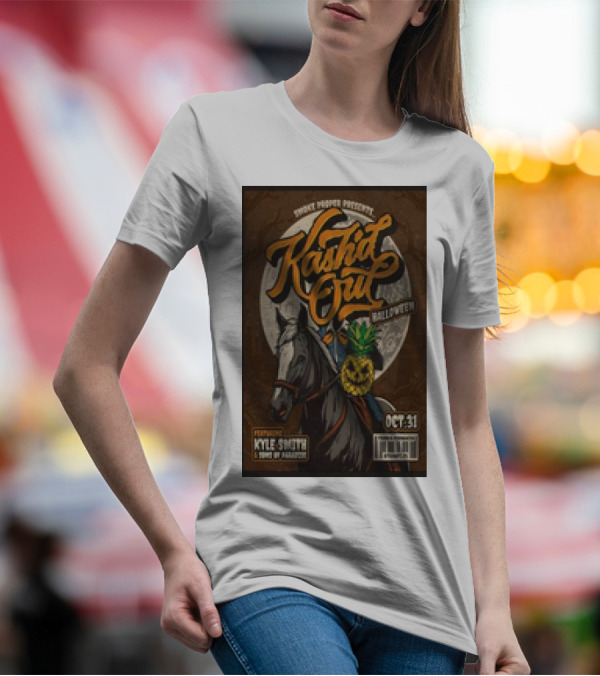 Kash’d Out Halloween Featuring Kyle Smith And Sun-Dried Vibes October 31 Terra Fermata Stuart FL T-Shirt
