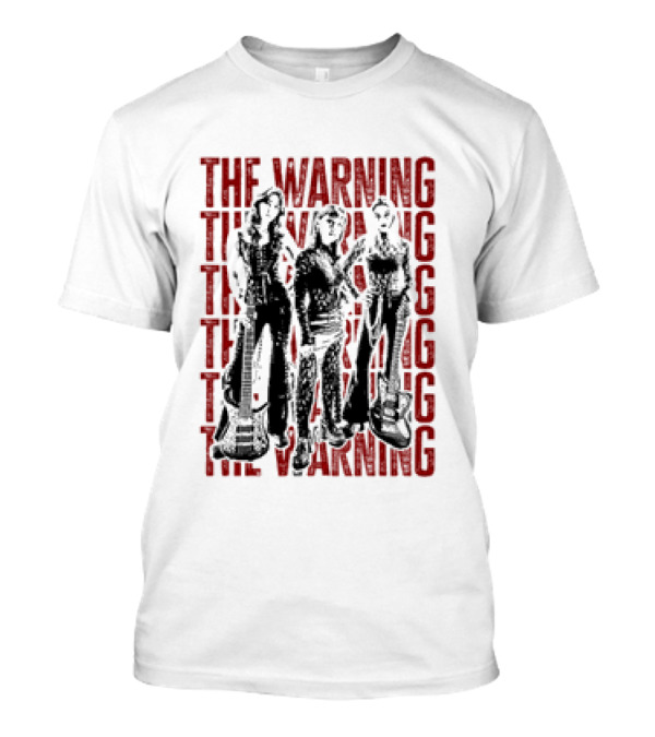 The Warning 2024 Rock Band Stacked T-Shirt