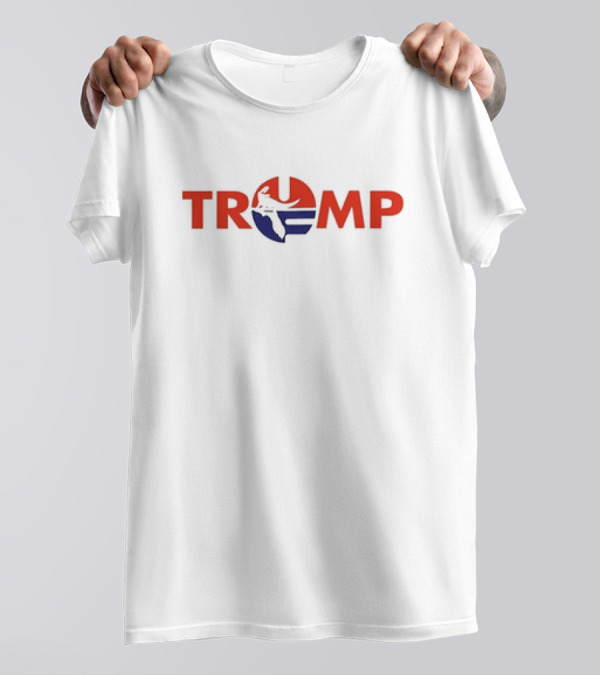 Trump Logo With UAA Symbol And Florida Gators Colors T-Shirt