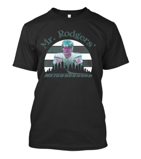 Mr. Rodgers' Neighborhood Aaron Rodgers New York Jets Football T-Shirt