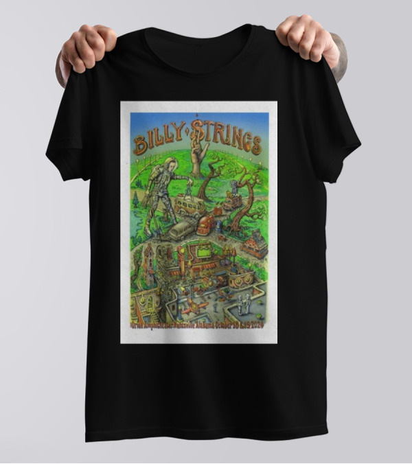 Billy Strings Orion Amphitheater Huntsville Alabama October 18-19 2024 Tour T-Shirt