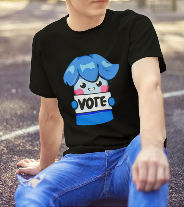 Destiny X Progressive Victory Mascot Holding Vote Sign Ohio T-Shirt