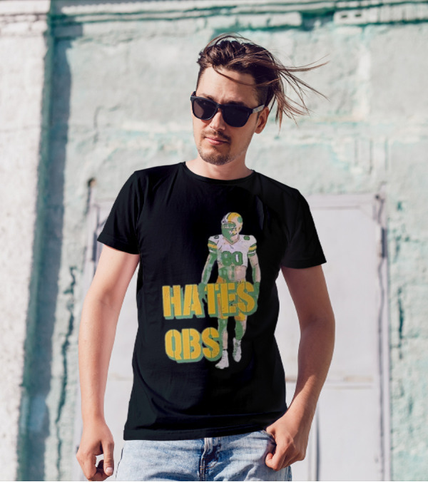 Donald Driver 80 Hates QBs T-Shirt