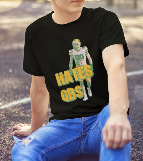 Donald Driver 80 Hates QBs T-Shirt