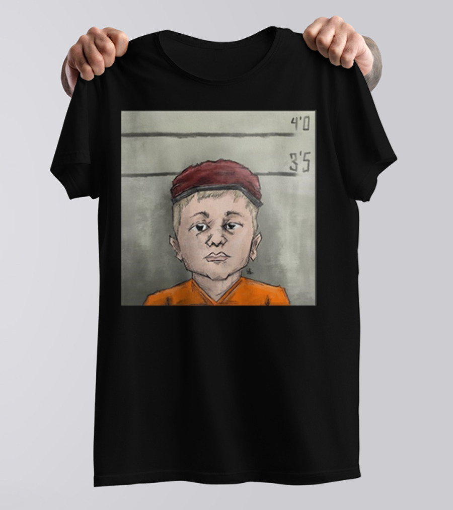 Free Hasbulla Hasbulla Magomedov Mugshot Cartoon 4'0 3'5 T-Shirt