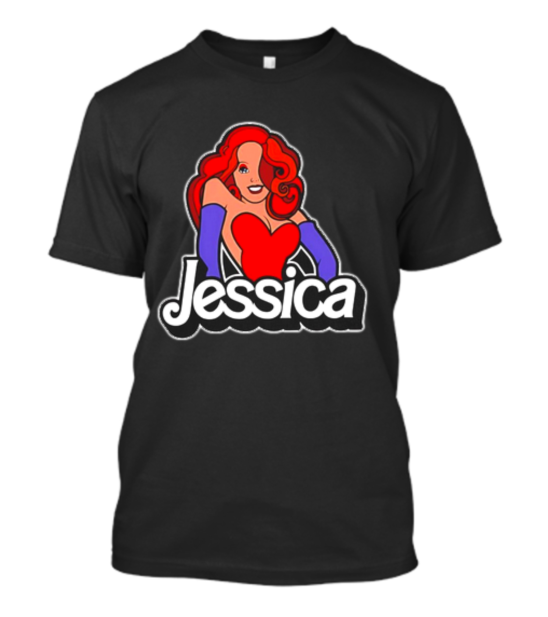 Jessie Doll Jessica Rabbit X Barbie Jessica This Barbie Isn’t Bad She’s Just Drawn That Way T-Shirt