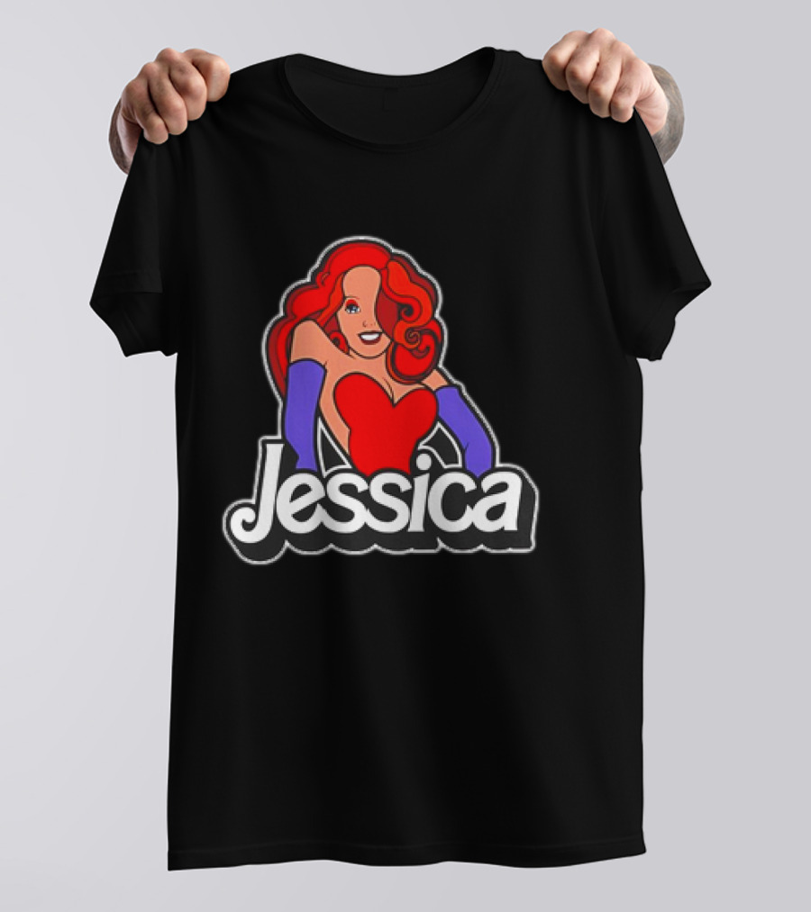 Jessie Doll Jessica Rabbit X Barbie Jessica This Barbie Isn’t Bad She’s Just Drawn That Way T-Shirt