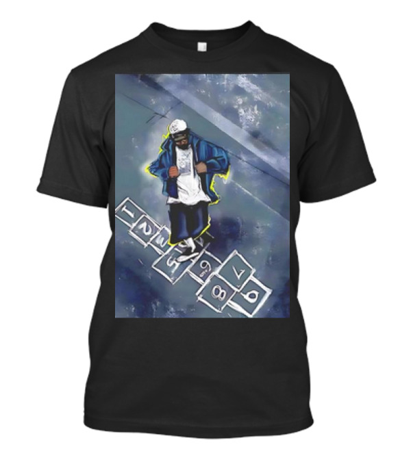 Kendrick Not Like Us Hopscotch Urban Street T-Shirt