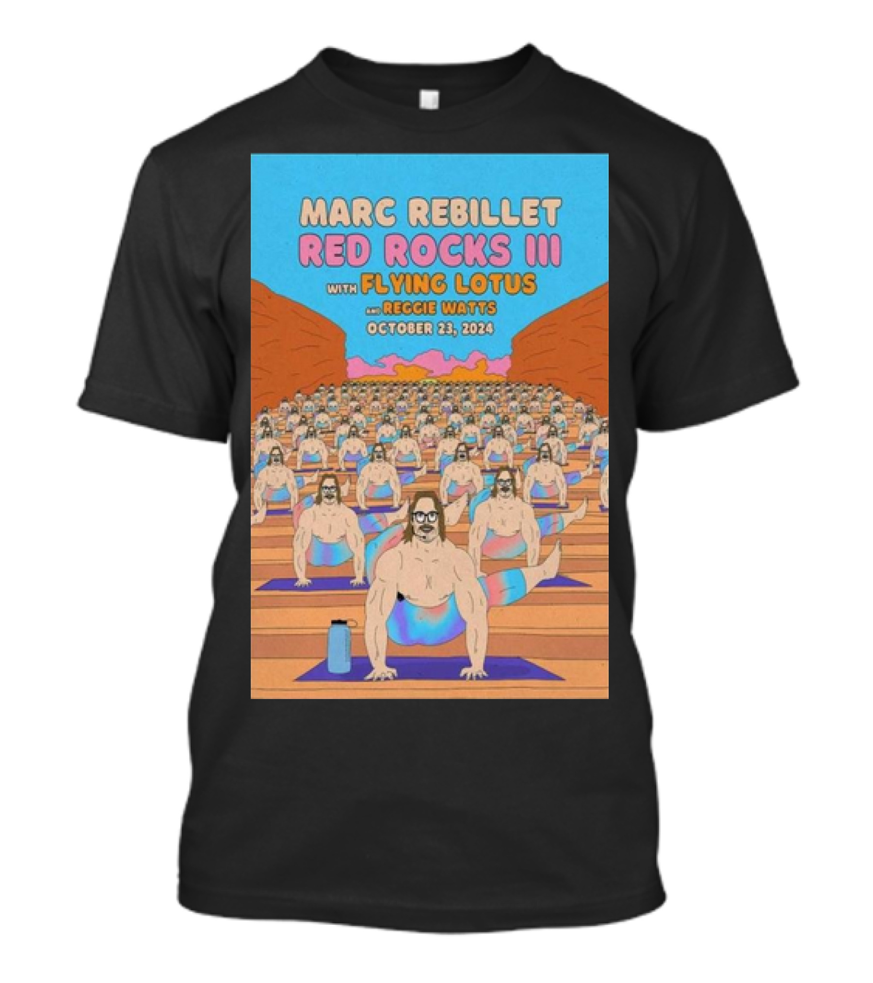 Marc Rebillet Red Rocks III Flying Lotus Reggie Watts October 23 T-Shirt