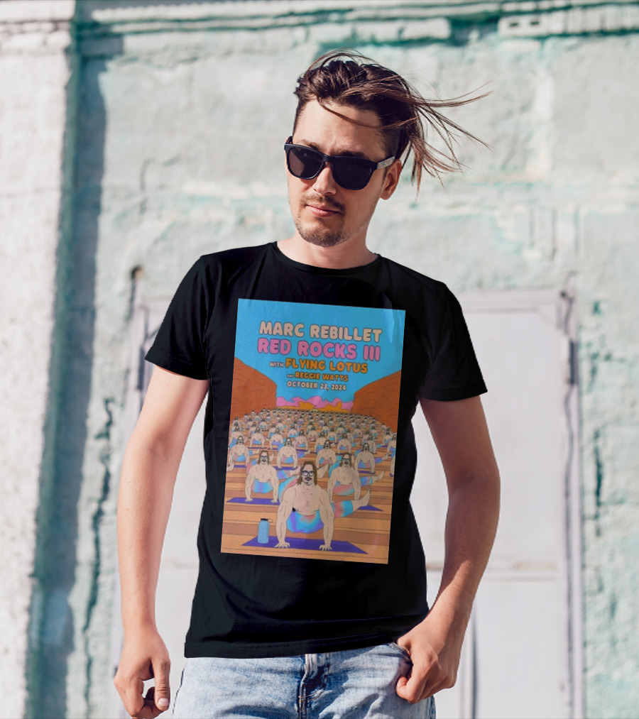 Marc Rebillet Red Rocks III Flying Lotus Reggie Watts October 23 T-Shirt
