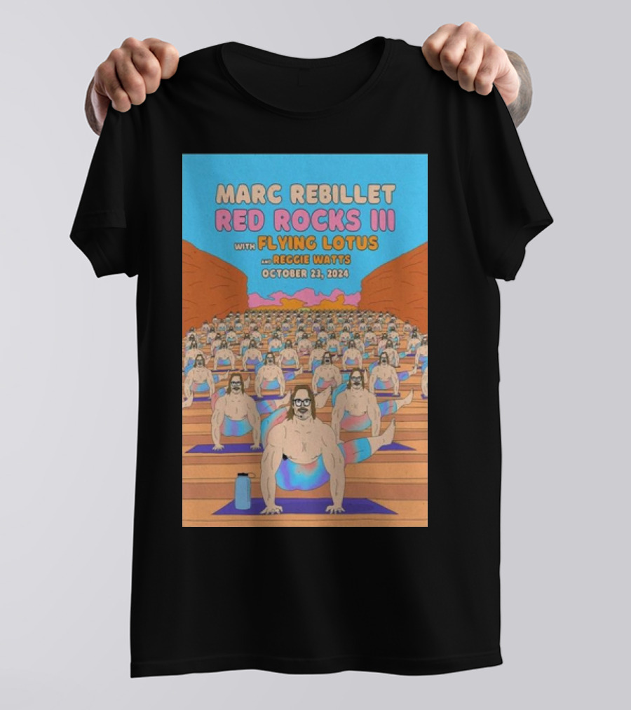 Marc Rebillet Red Rocks III Flying Lotus Reggie Watts October 23 T-Shirt