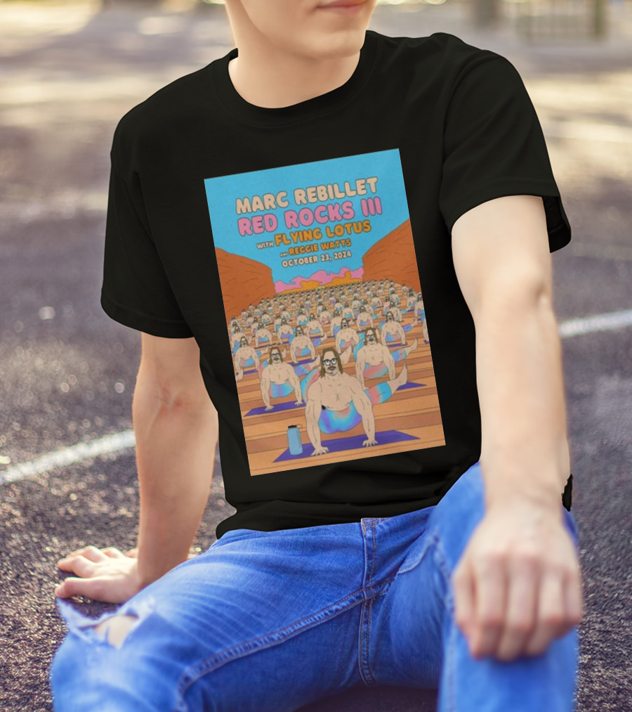 Marc Rebillet Red Rocks III Flying Lotus Reggie Watts October 23 T-Shirt