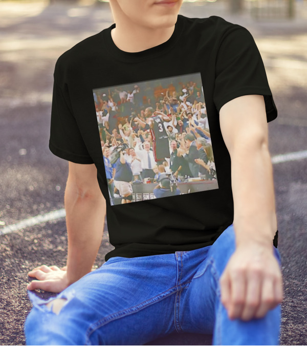 Miami Heat Court Culture Dwyane Wade Iconic Moments T-Shirt