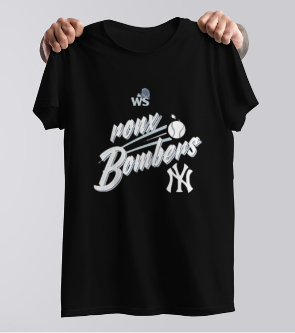 New York Yankees Bronx Bombers 2024 World Series Champions WS Logo NY Baseball T-Shirt