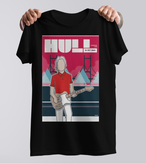 Paul Weller Concert Connexin Live Hull UK 31 Oct 2024 Music Event T-Shirt