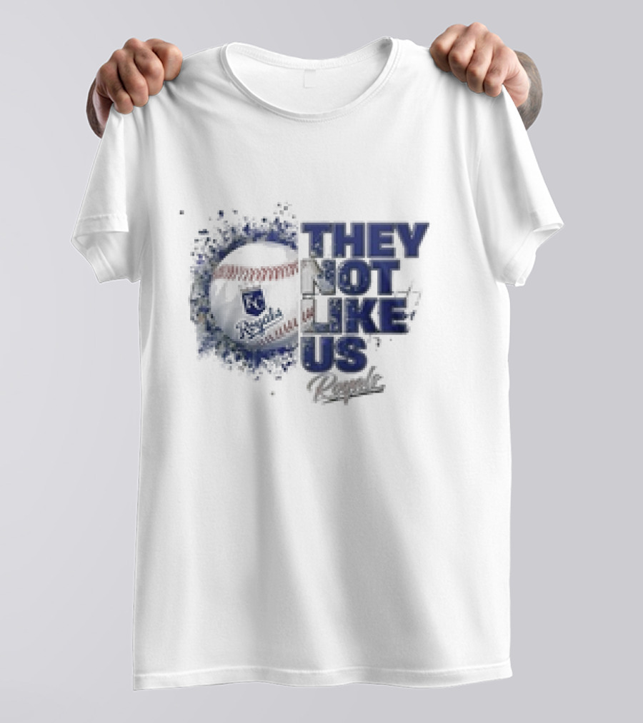 Kansas City Royals They Not Like Us 2024 Baseball Royals T-Shirt