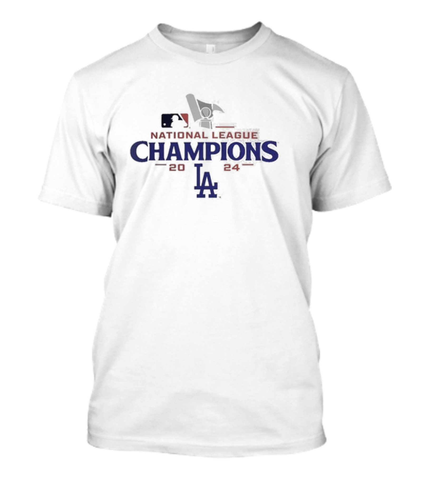 Los Angeles Dodgers 2024 National League Champions LA T-Shirt