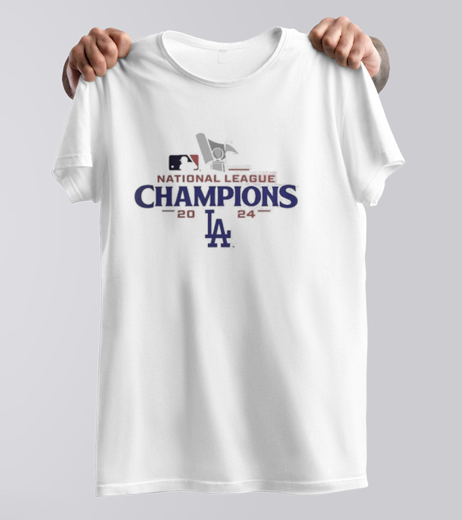Los Angeles Dodgers 2024 National League Champions LA T-Shirt