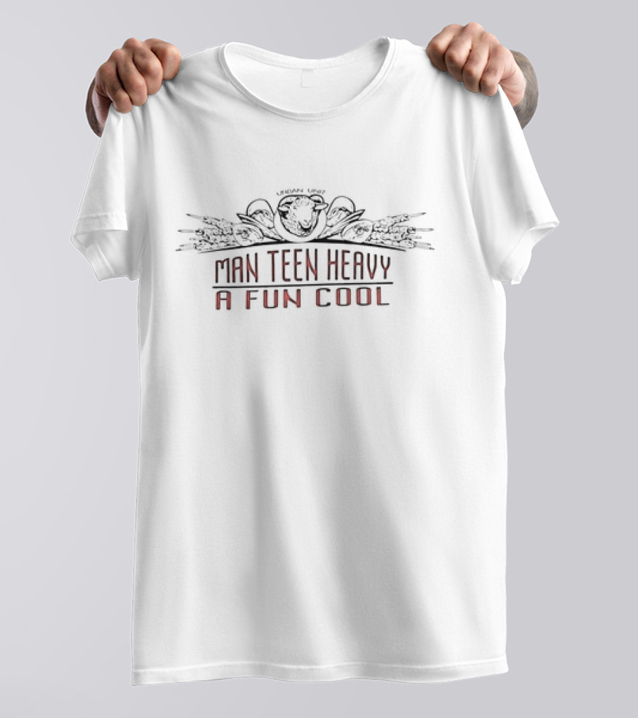 Urban Spirit Man Teen Heavy A Fun Cool T-Shirt