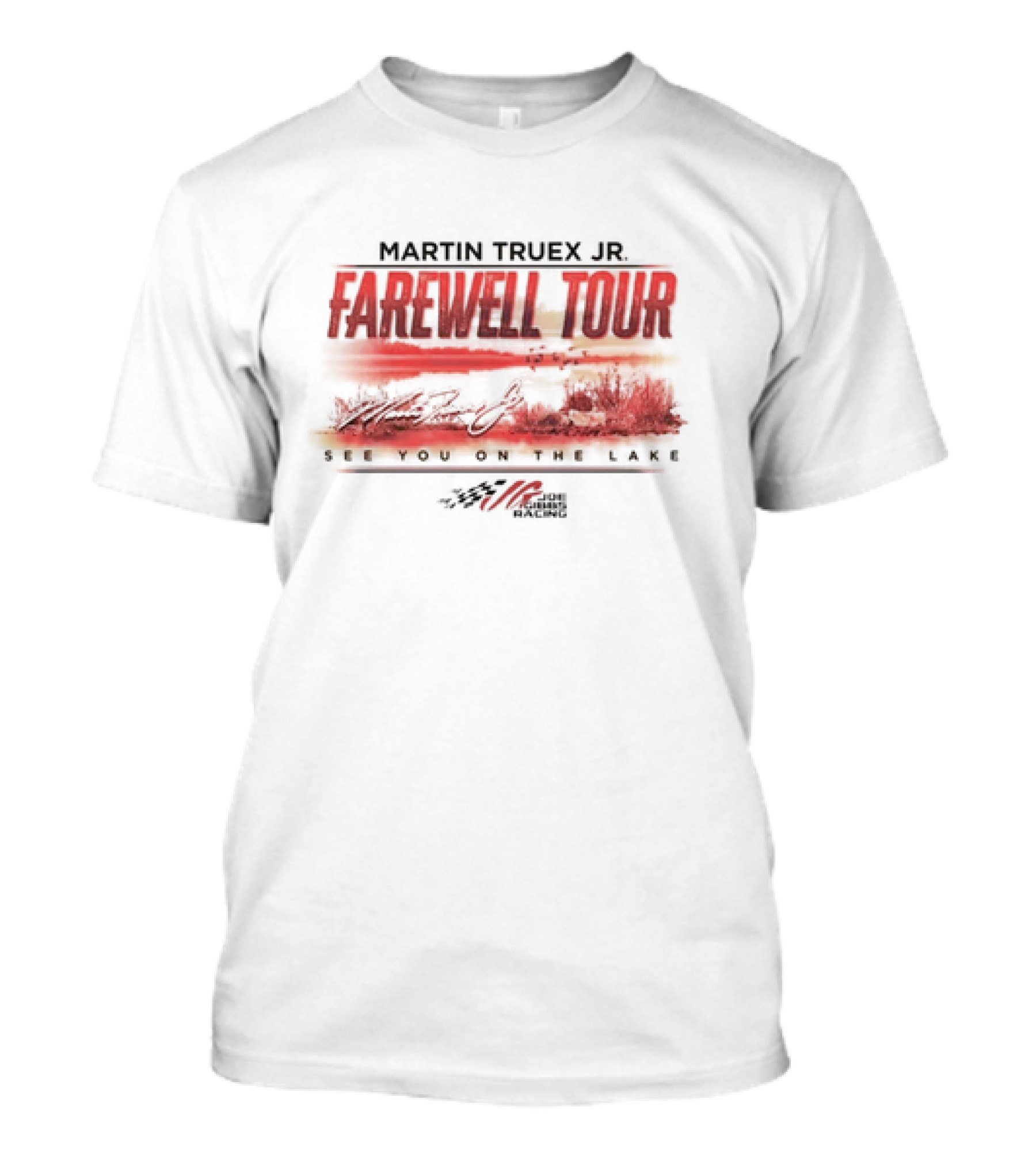 Martin Truex Jr Farewell Tour See You On The Lake Joe Gibbs Racing T-Shirt