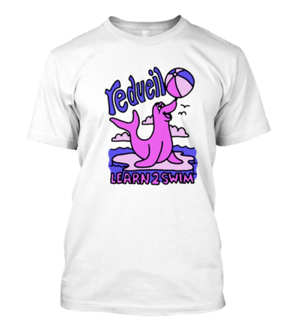 On Tour Dis Spring Redveil Learn 2 Swim Seal Beach Ball T-Shirt