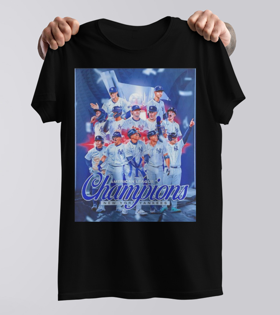 American League Champions New York Yankees T-Shirt