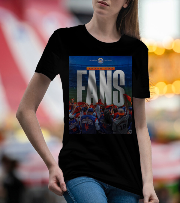 Thank You Mets Fans World Series Champions T-Shirt