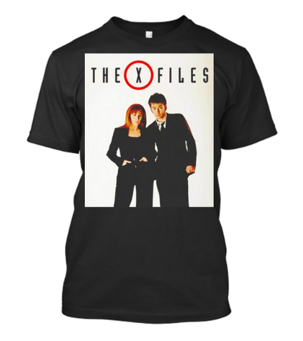 The X Files Doctor Who David Tennant Gillian Anderson T-Shirt