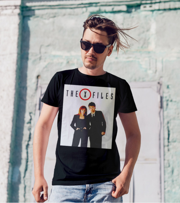 The X Files Doctor Who David Tennant Gillian Anderson T-Shirt