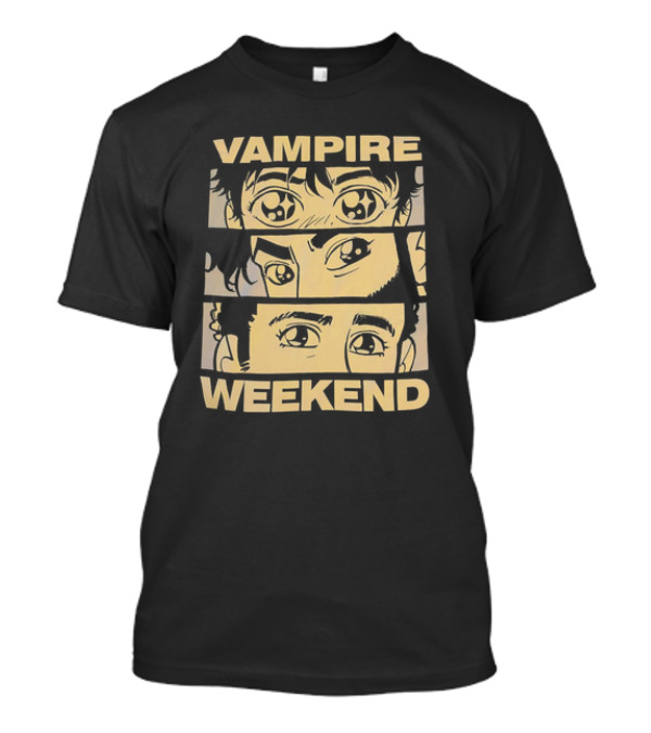 Vampire Weekend Anime Style Eyes T-Shirt
