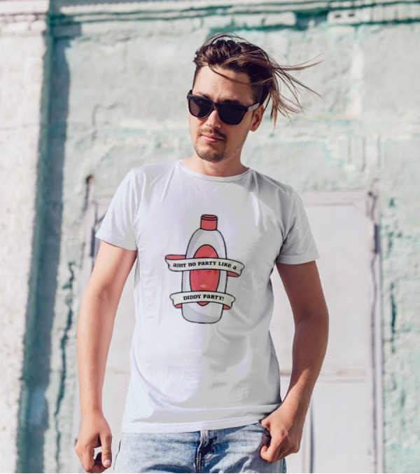 Diddy Baby Oil Birthday Ain't No Party Like A Diddy Party Iconic T-Shirt