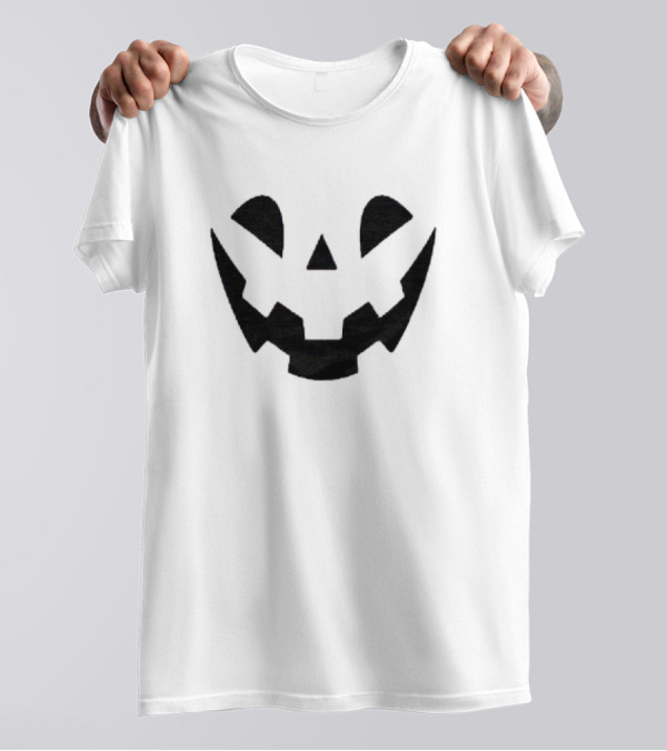 Jack-O-Lantern Halloween Face T-Shirt