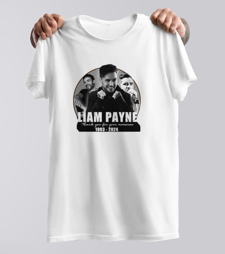 Liam Payne Thank You For Your Memories 1993-2024 T-Shirt