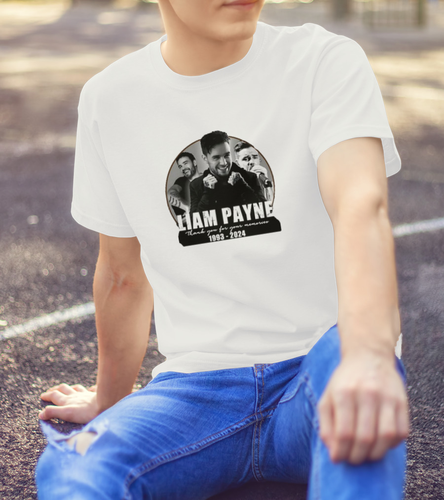Liam Payne Thank You For Your Memories 1993-2024 T-Shirt