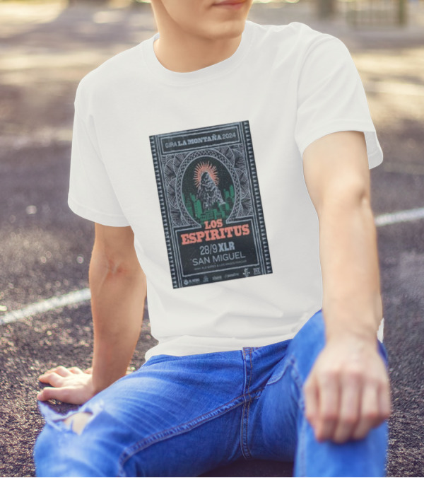 Gira La Montaña 2024 Los Espiritus 28/9 XLR San Miguel T-Shirt