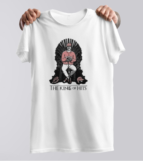 The King Of Hits 4256 Throne Baseball Legend T-Shirt