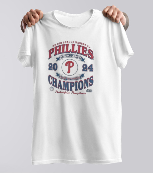 Philadelphia Phillies National League East Division Champions 2024 NLDS Major League Baseball T-Shirt