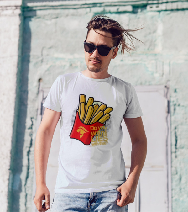 Trump McDonalds Do You Want Lies With That Fries T-Shirt